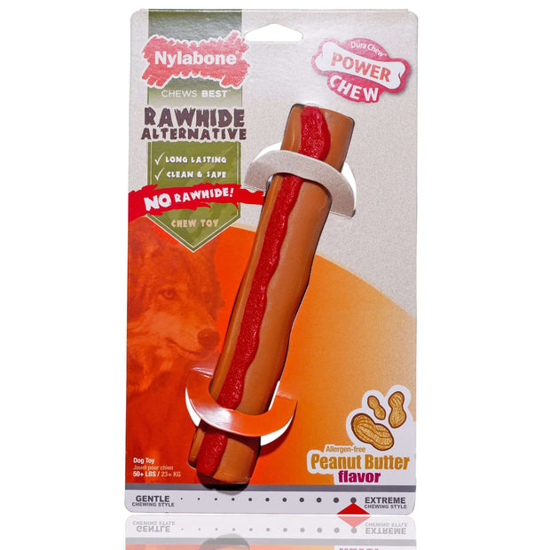 Power Chew Rawhide Alternative Retriever Roll Chew Toy