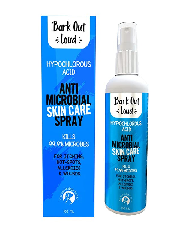 Bark Out Loud Antimicrobial Skin Care Spray For Dogs