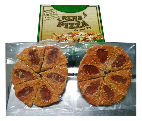 Rena Dog Pizza- 12 Large Slices