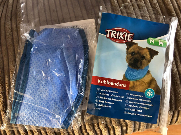 Trixie Cooling Bandana For Dogs- Blue