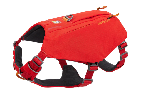 Ruffwear Switchbak Harness With Pocket For Dogs - Red Sumac