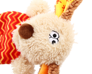GiGwi Plush Friends With Squeaker For Dogs