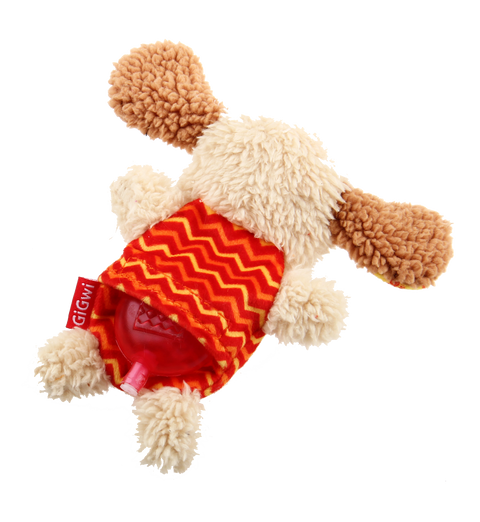 GiGwi Plush Friends With Squeaker For Dogs