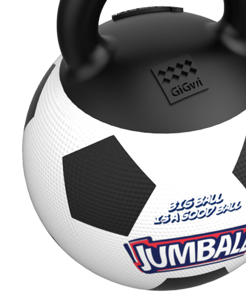 GiGwi Jumball Soccer Ball With Rubber For Dogs