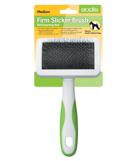 Andis Medium Firm Slicker Brush For Dogs