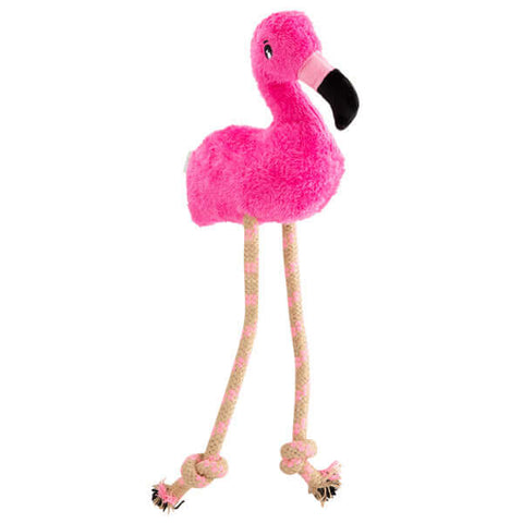 Beco The Flamingo Soft Dog Toy