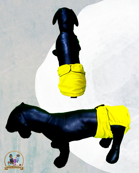 Yellow Heat Pant For Dogs
