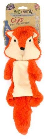 Beco Pets Recycled Stuffing Free Toy For Dogs – Chipmunk