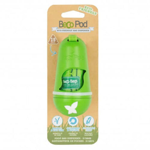 Beco Pets Recycled Bamboo Pod Poop Bag Dispenser