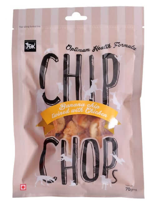 Chip Chops Dog Treats- Banana Chicken (70 gms)