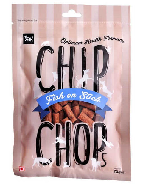 Chip Chops Dog Treats- Fish On Stick (70 gms)