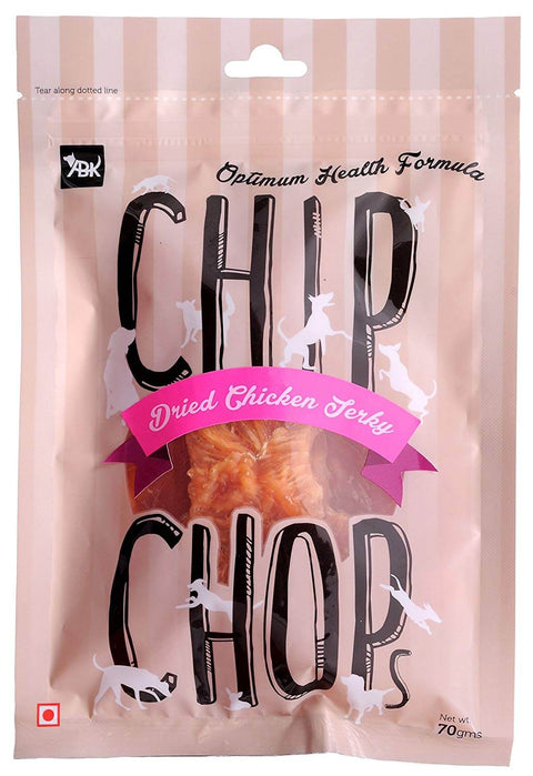 Chip Chops Dog Treats- Sun Dried Chicken Jerky (70 gms)