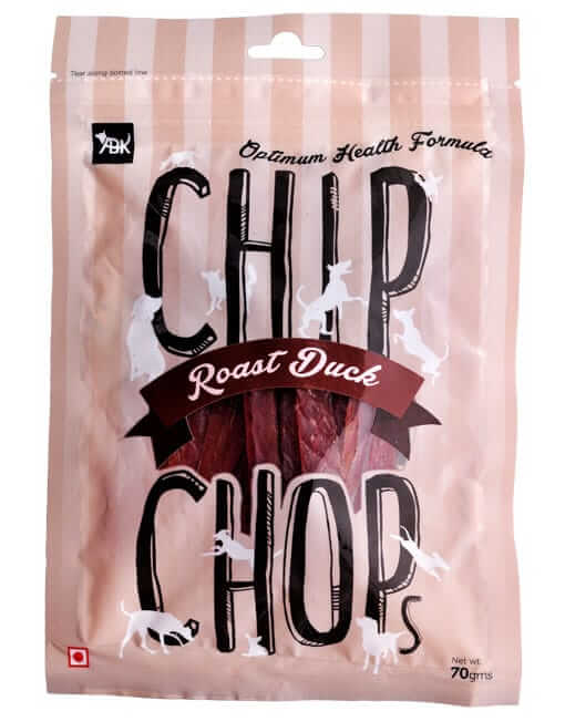 Chip Chops Dog Treats- Roast Duck Slice (70 gms)