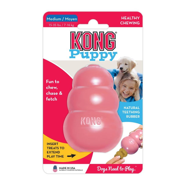 Kong Rubber Chewer Toy For Puppies