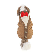 Brown Customized Tuxedo for Dogs