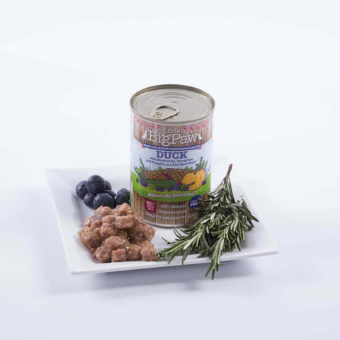 Little BigPaw Duck with Blueberries, Courgettes and Pumpkin in a Rich Herb Gravy for Dogs (390 gms)
