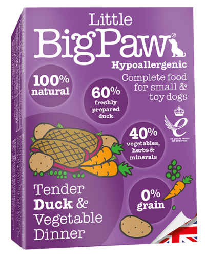 Little BigPaw Tender Duck & Vegetable Dinner for Dogs (150 gms)- Pack of 7