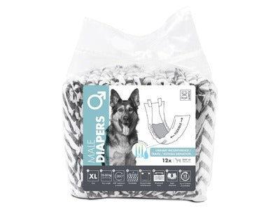 M-Pet Diapers For Male Dogs