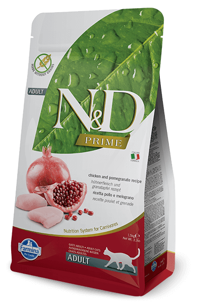 N&D Prime Grain Free Chicken & Pomegranate Adult Cat Food (All Breeds)