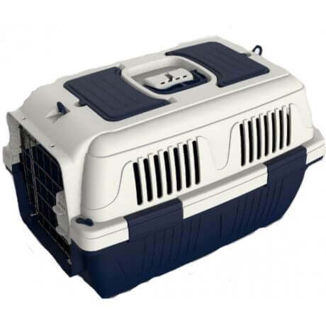 Nutra Pet Dog & Cat Carrier Box Closed Top- BLUE