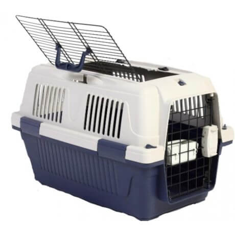 Nutra Pet Dog & Cat Carrier Box Open Top- BLUE