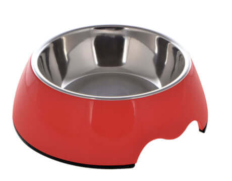 Nutra Pet Melamine Round Feeder Bowl- RED (X-Large / 1400 Ml)