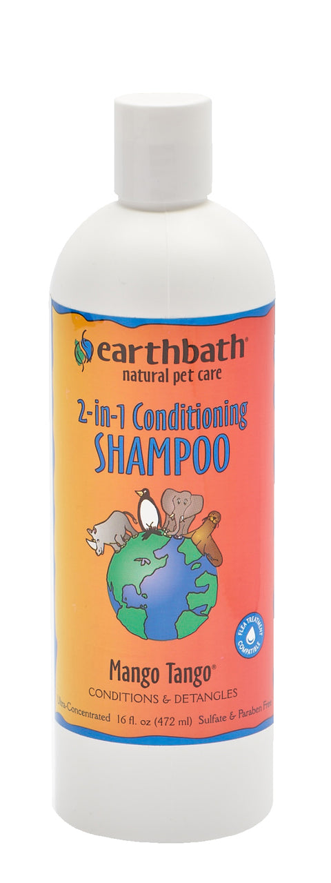 Earthbath 2 in 1 Conditioning  Shampoo For Dogs
