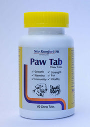 Paw Tab Chew Tabs (60 Tablets)