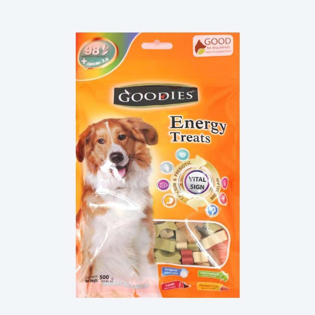 Goodies Energy Dog Treats - Bone Shaped - 500 gm