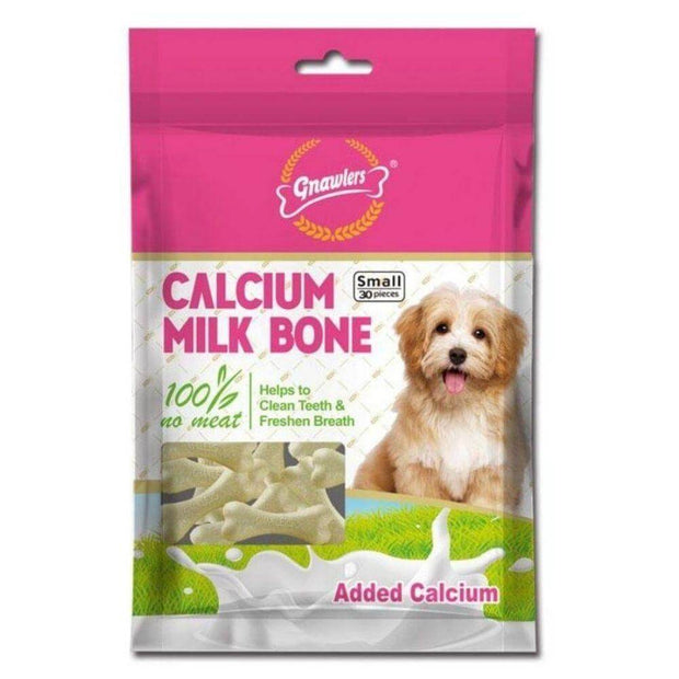 Gnawlers Calcium Milk Bones Dog Treats