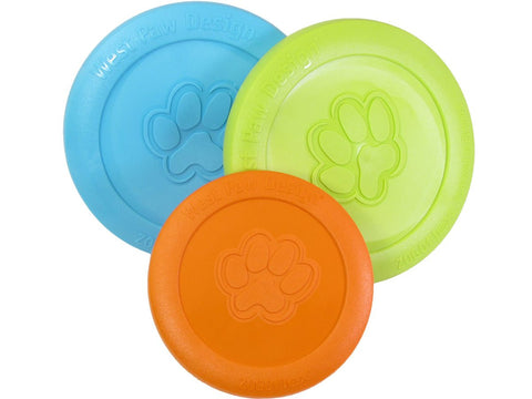 West Paw Zisc With Zogoflex Flying Disc Glow For Dogs