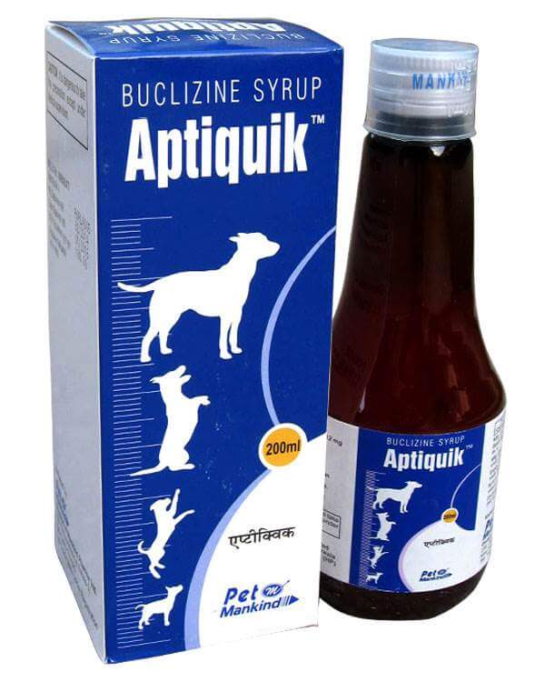 Aptiquik Buclizine Syrup - For Dogs ( 200 ML )