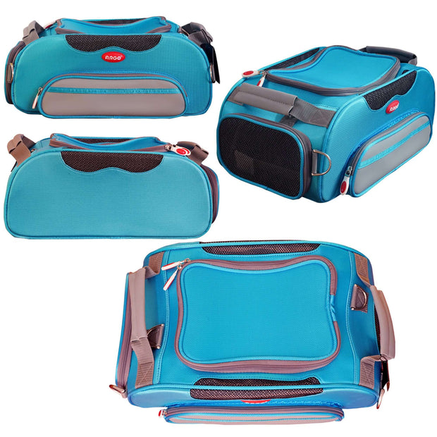 ARGO Aero-Pet Airline Approved Carrier Tango Berry Blue