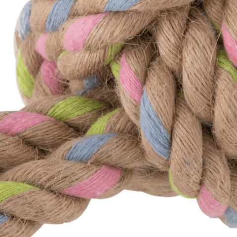 Beco Hemp Rope Ball on Loop Toy For Dogs