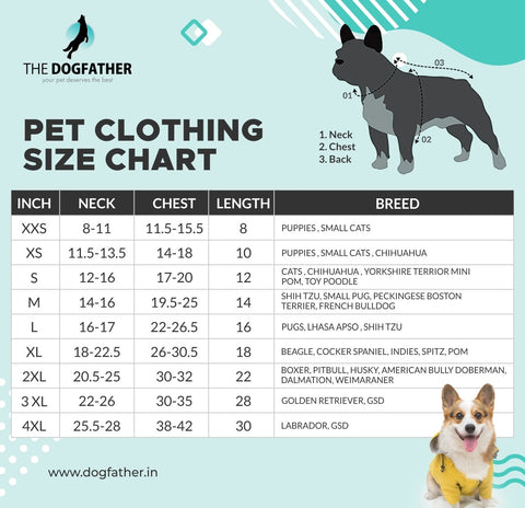 Regular Double Color Winter Wear For Dogs