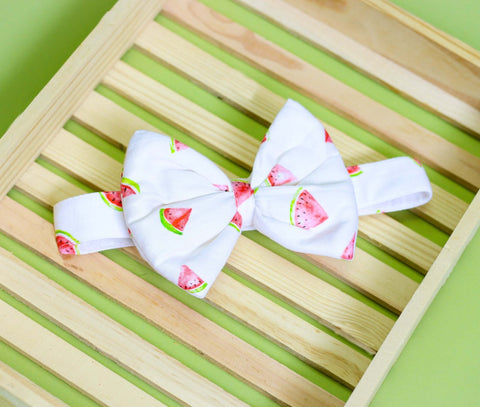 Marshy Watermelon Bow And Bandana For Dogs