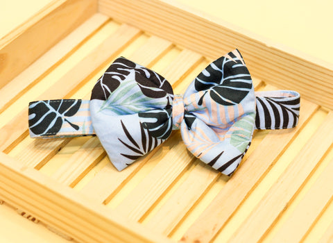 Tropical Rush Bow And Bandana For Dogs